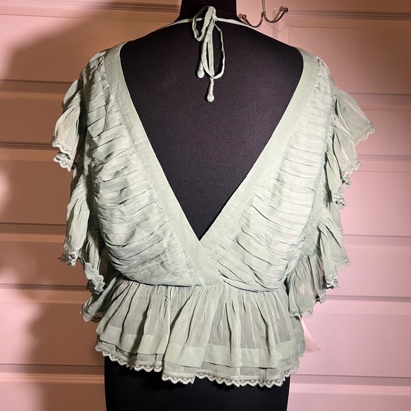 TULAROSA Kaia Top in Mint, Women's Size Large, NWT - Picture 8 of 14